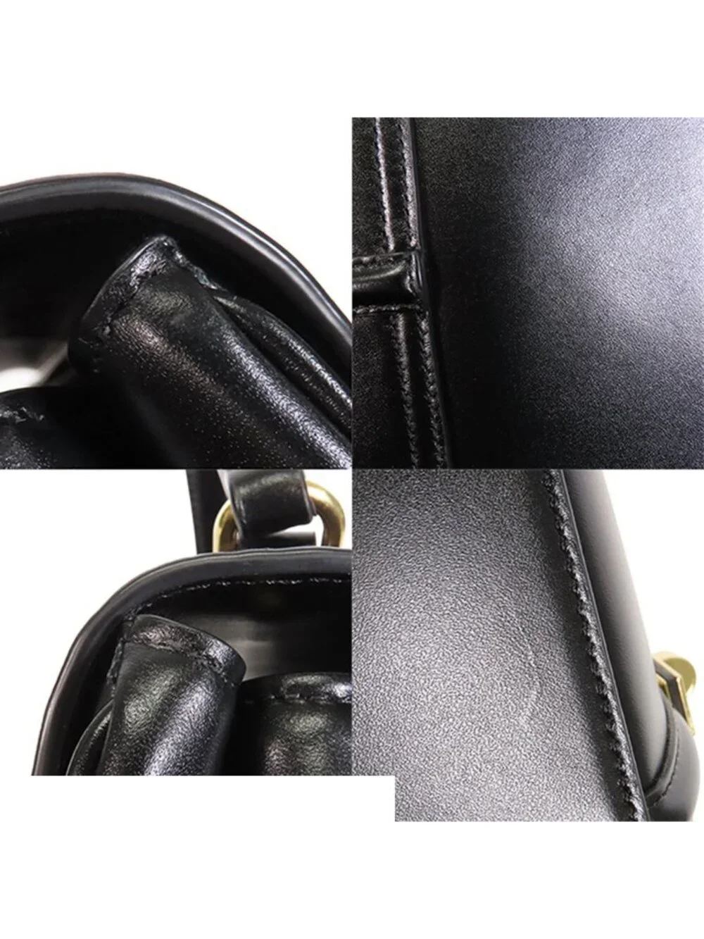 Celine Black Leather Mini 2-Way Shoulder Bag